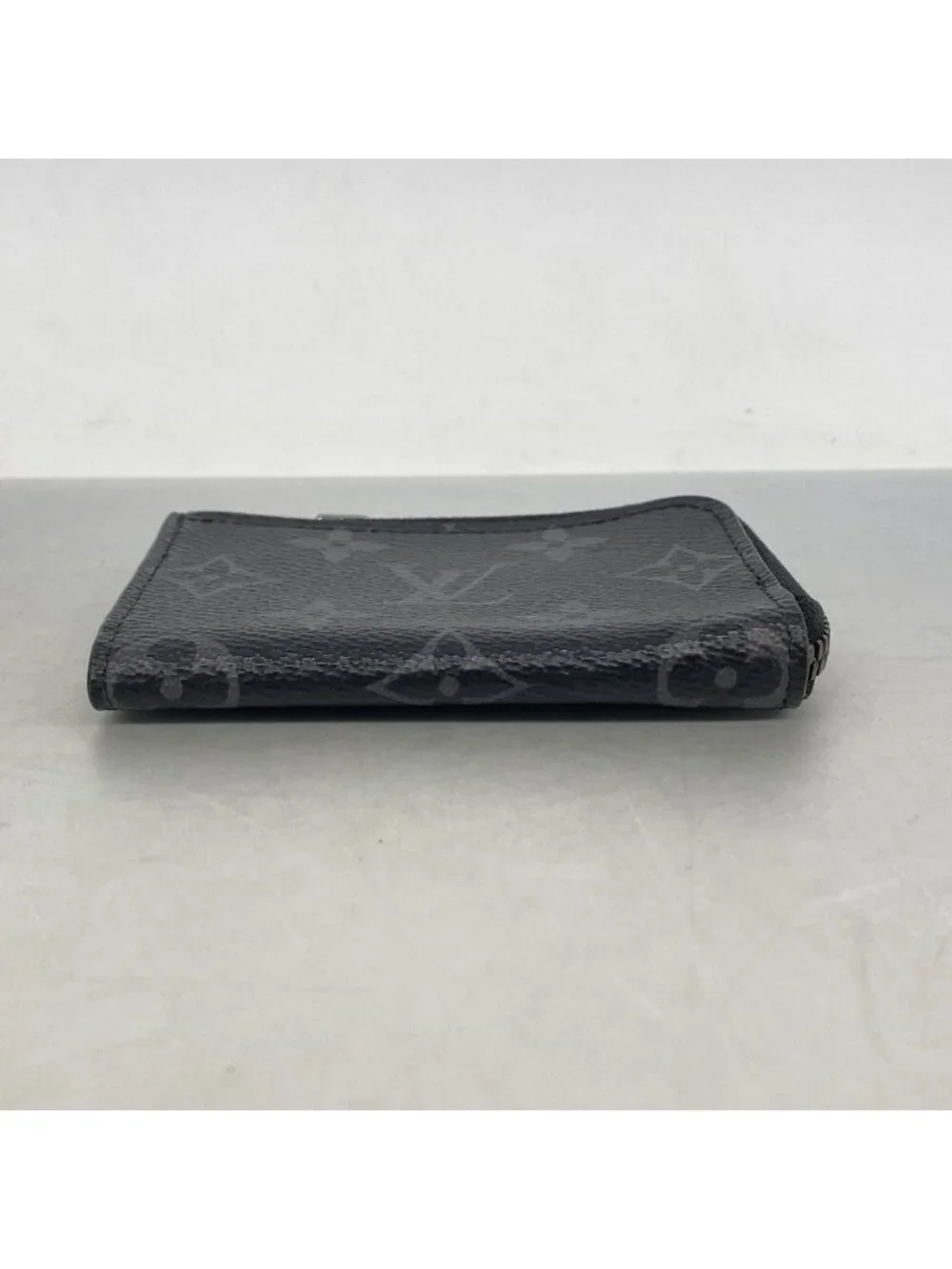 Louis Vuitton Coin Purse Monogram Eclipse Portefeuille Monnaie Jules Black